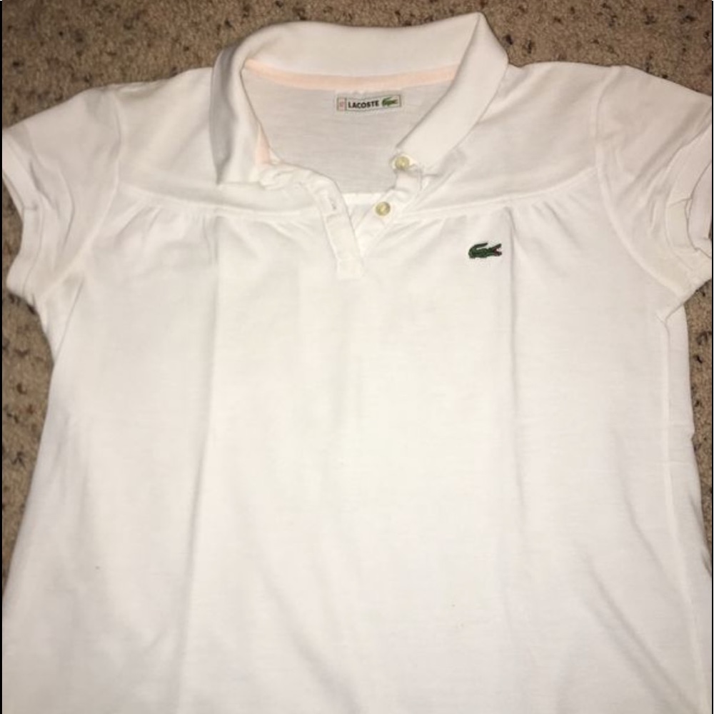 Lacoste white t-shirt